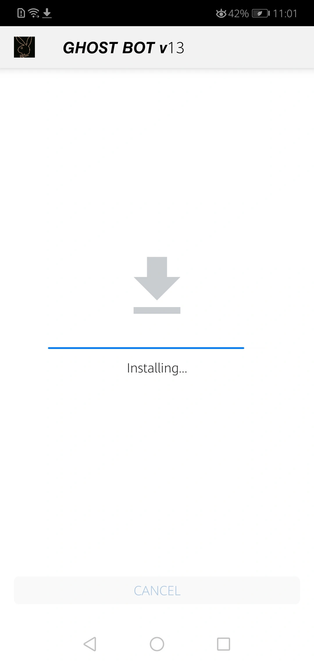Screenshot Of Ghost Bot Apk
